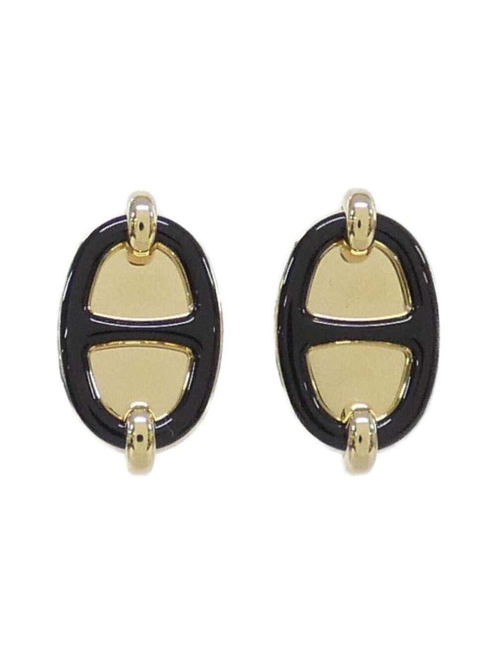 Hermes Mini Maillon Earrings